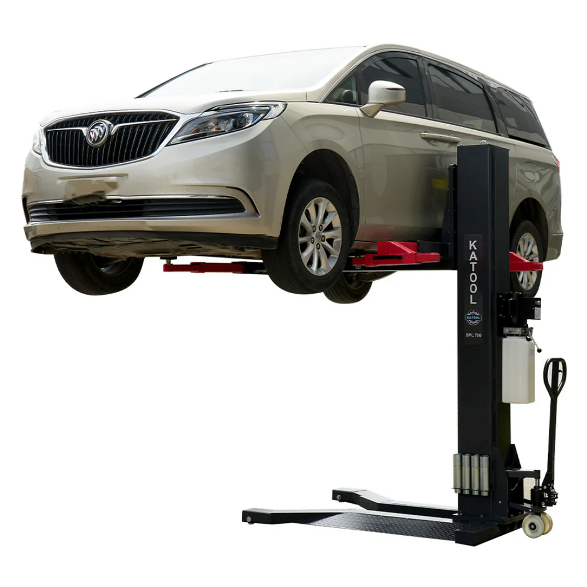 Katool Two-Post Platform Parking Lift — 6600-Lb. Capacity, Portable, Model# KT-SPL700